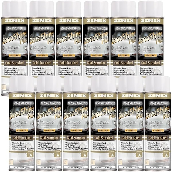 Zenex Zenashine Plus Vinyl w/Plastic Coating net 12 oz., 12PK 494735 - main